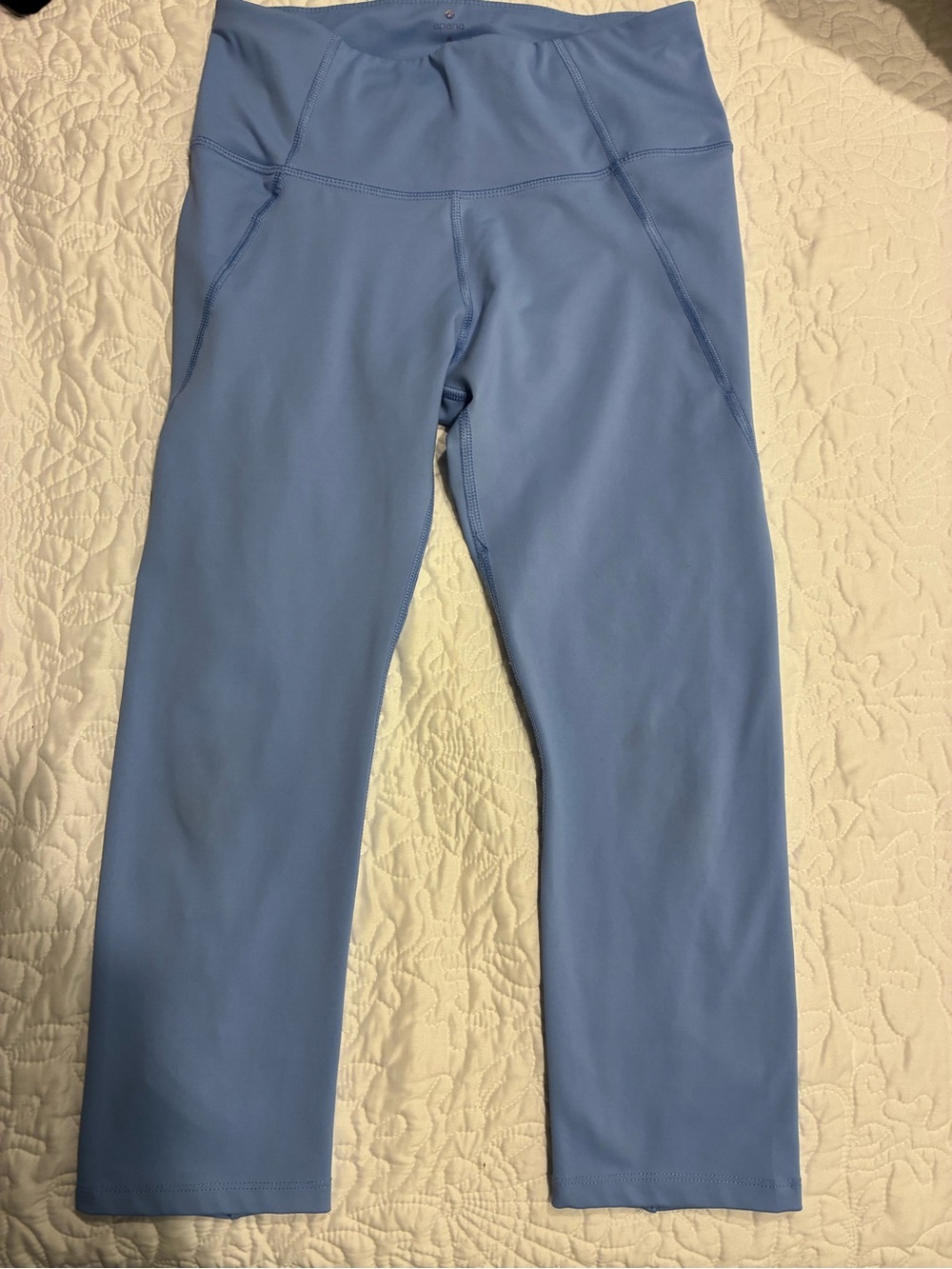 Apana Blue active wear leggings